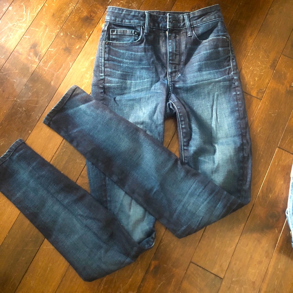 Aritzia high rise skinny jeans